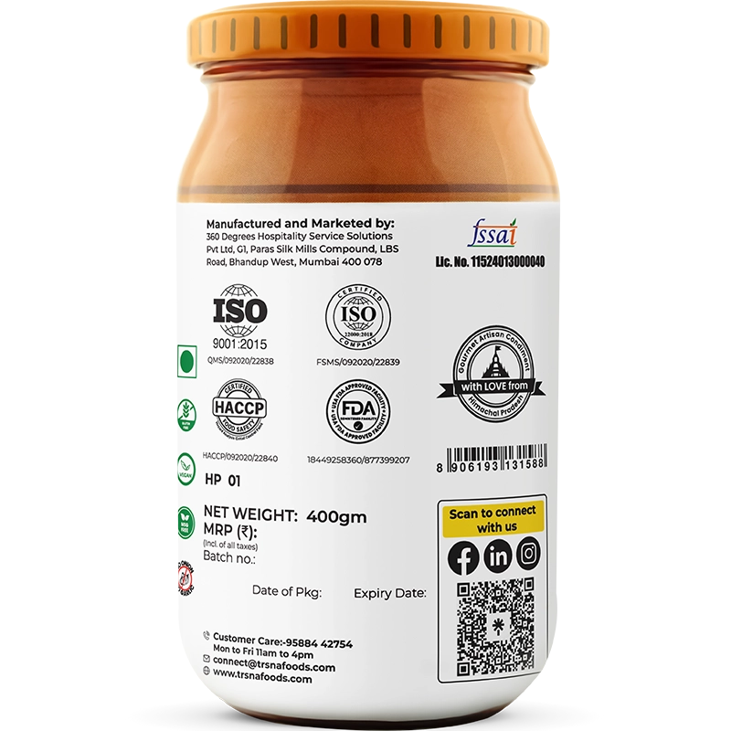 Trsna Himalayan Lemon Pickle - 400gms