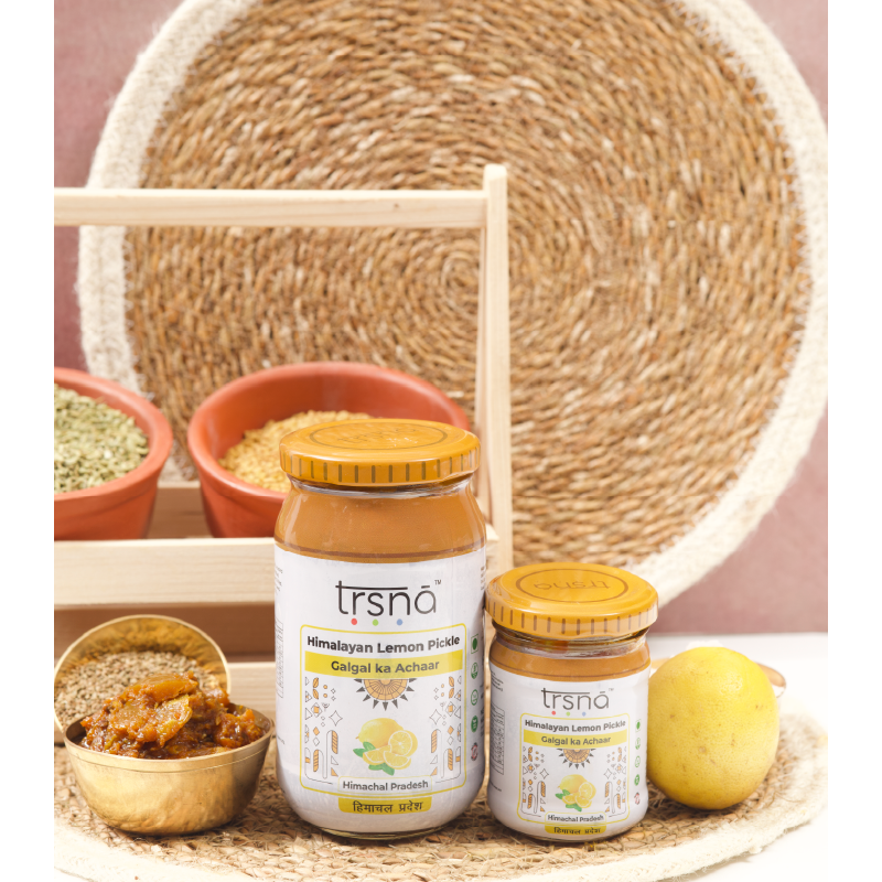 Trsna Himalayan Lemon Pickle - 400gms