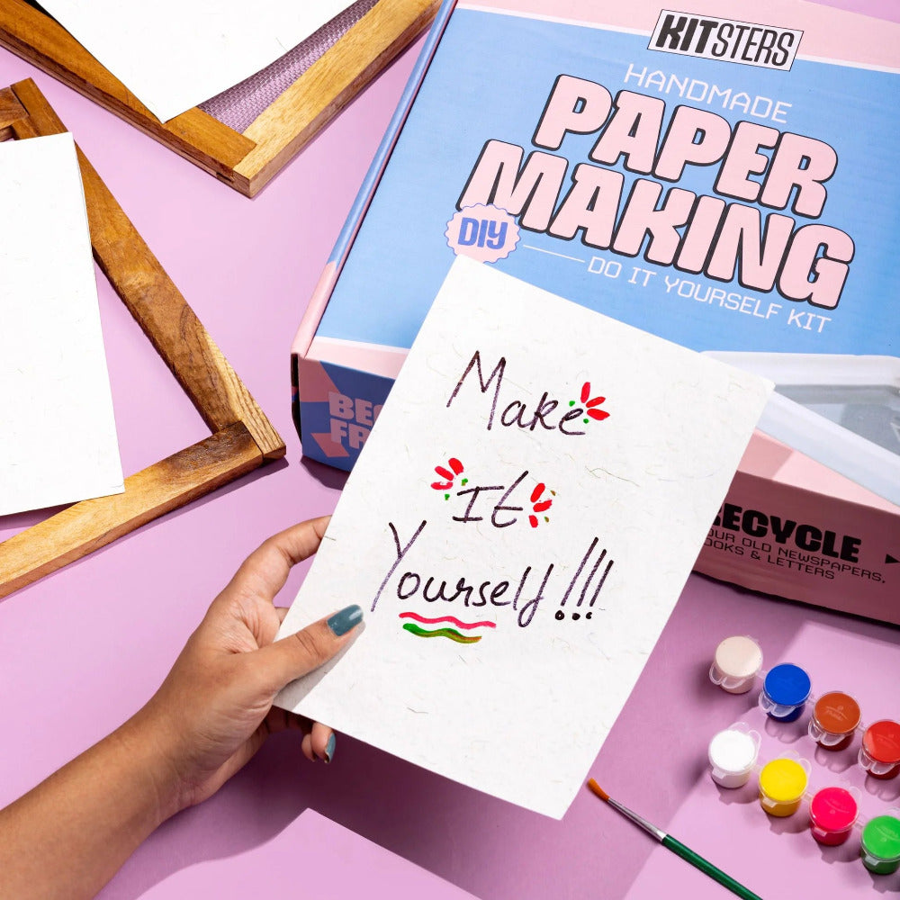 Kitsters DIY Handmade Paper Kit