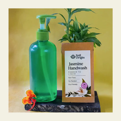 Soil Origin Eco-Friendly Hand & Dishwash Set - Jasmine Handwash & Lime Dishwash