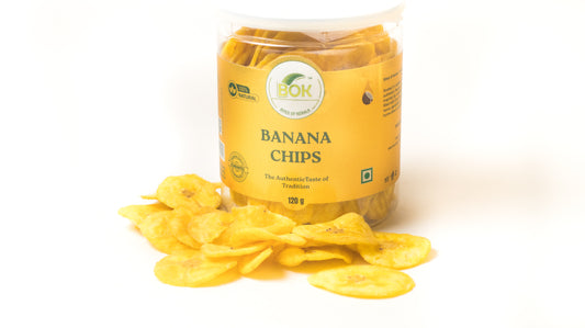 Bites of Kerala Banana Chips- 120G (Coconut Oil)