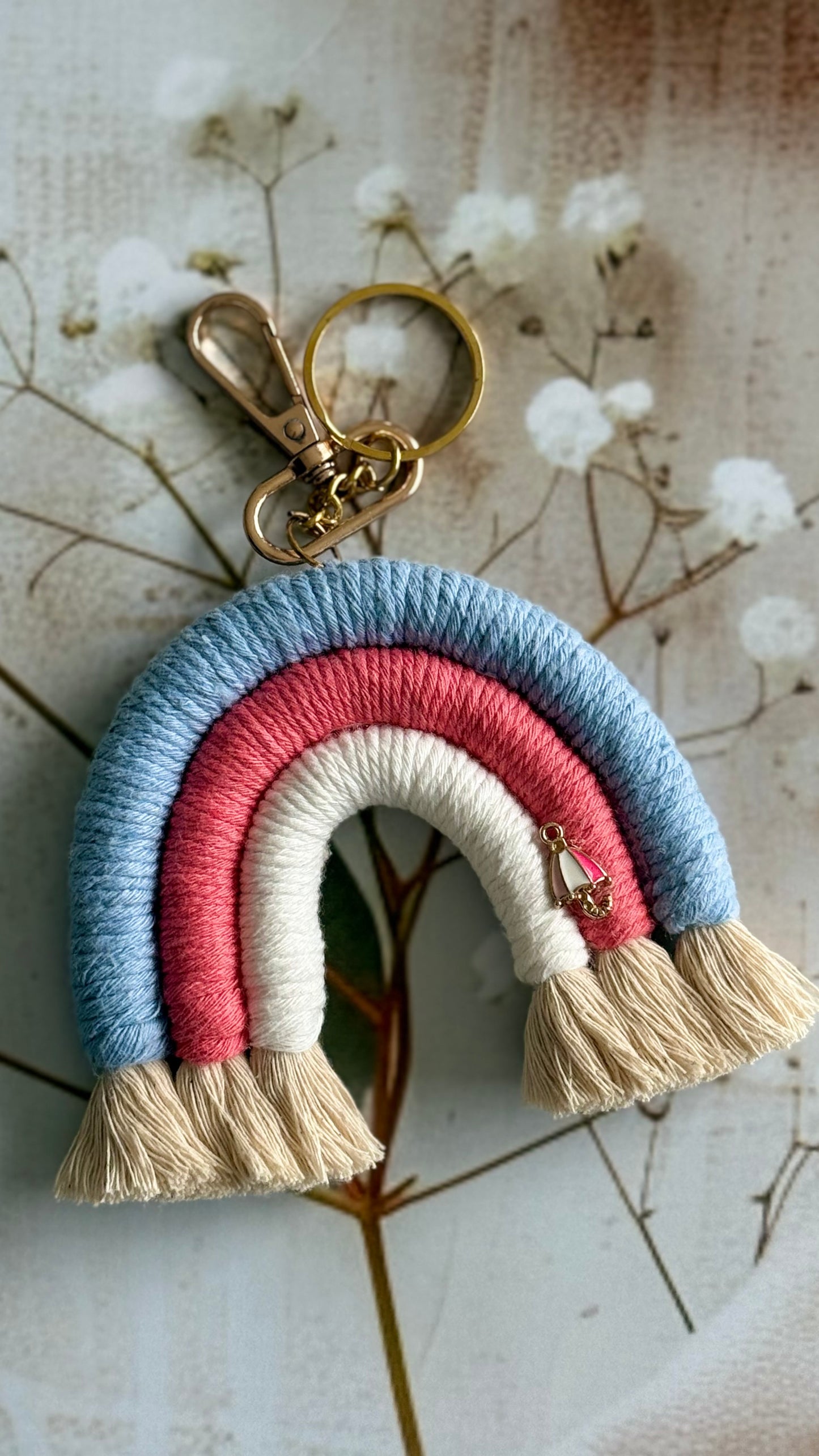 Dhaage Rainbow Keychain