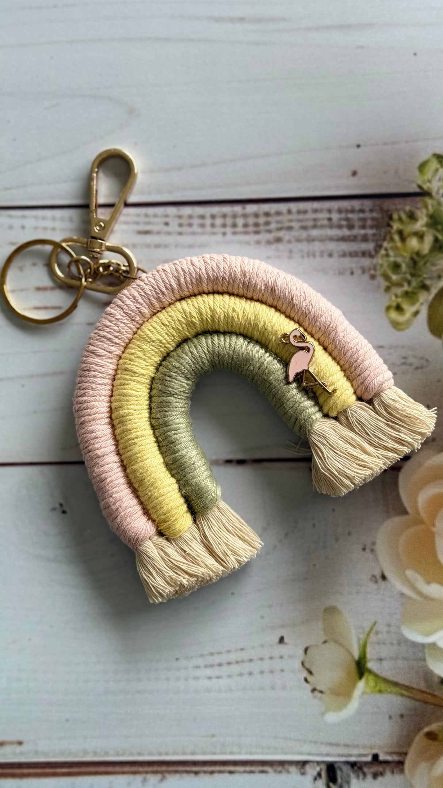 Dhaage Rainbow Keychain