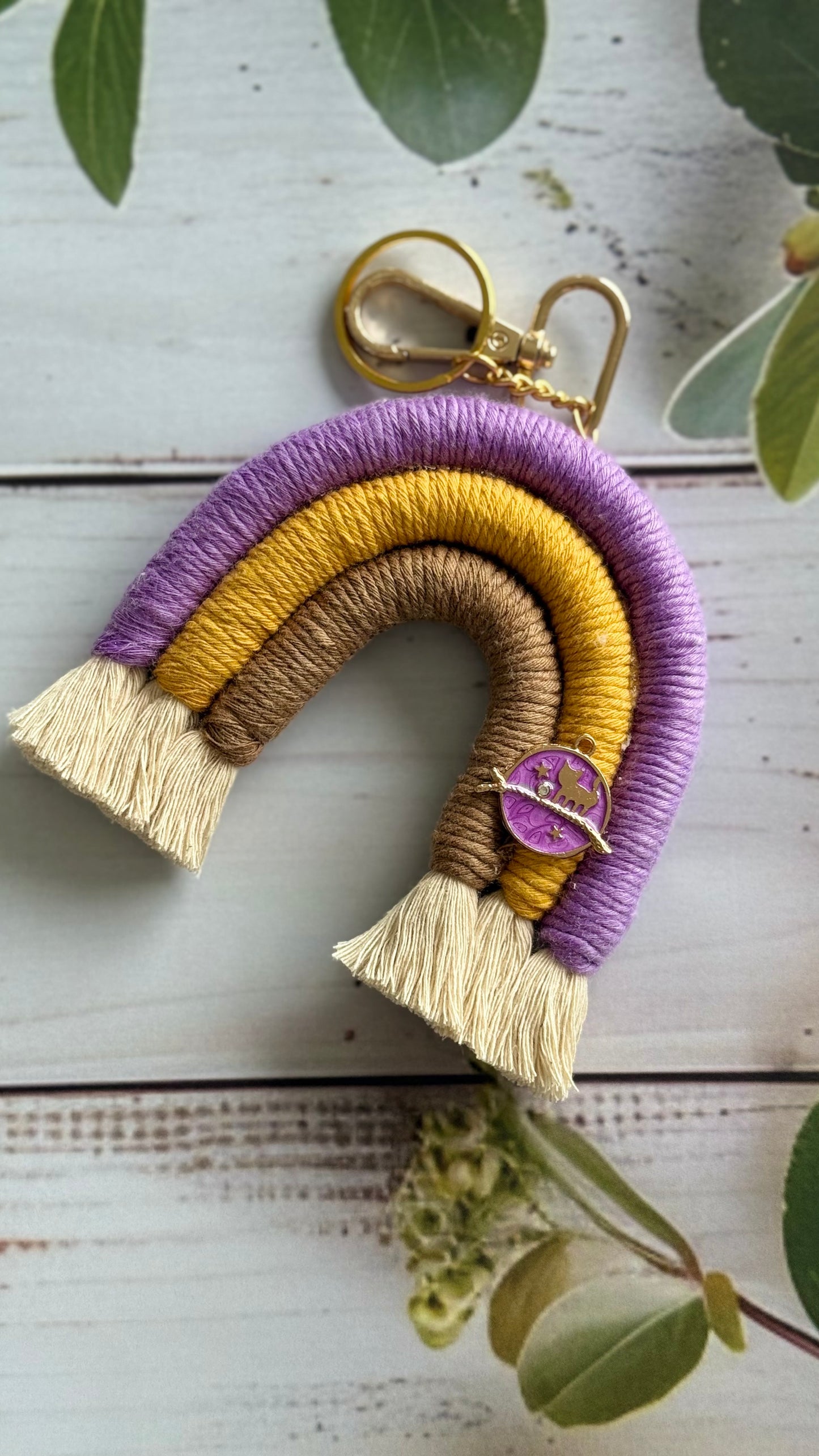 Dhaage Rainbow Keychain