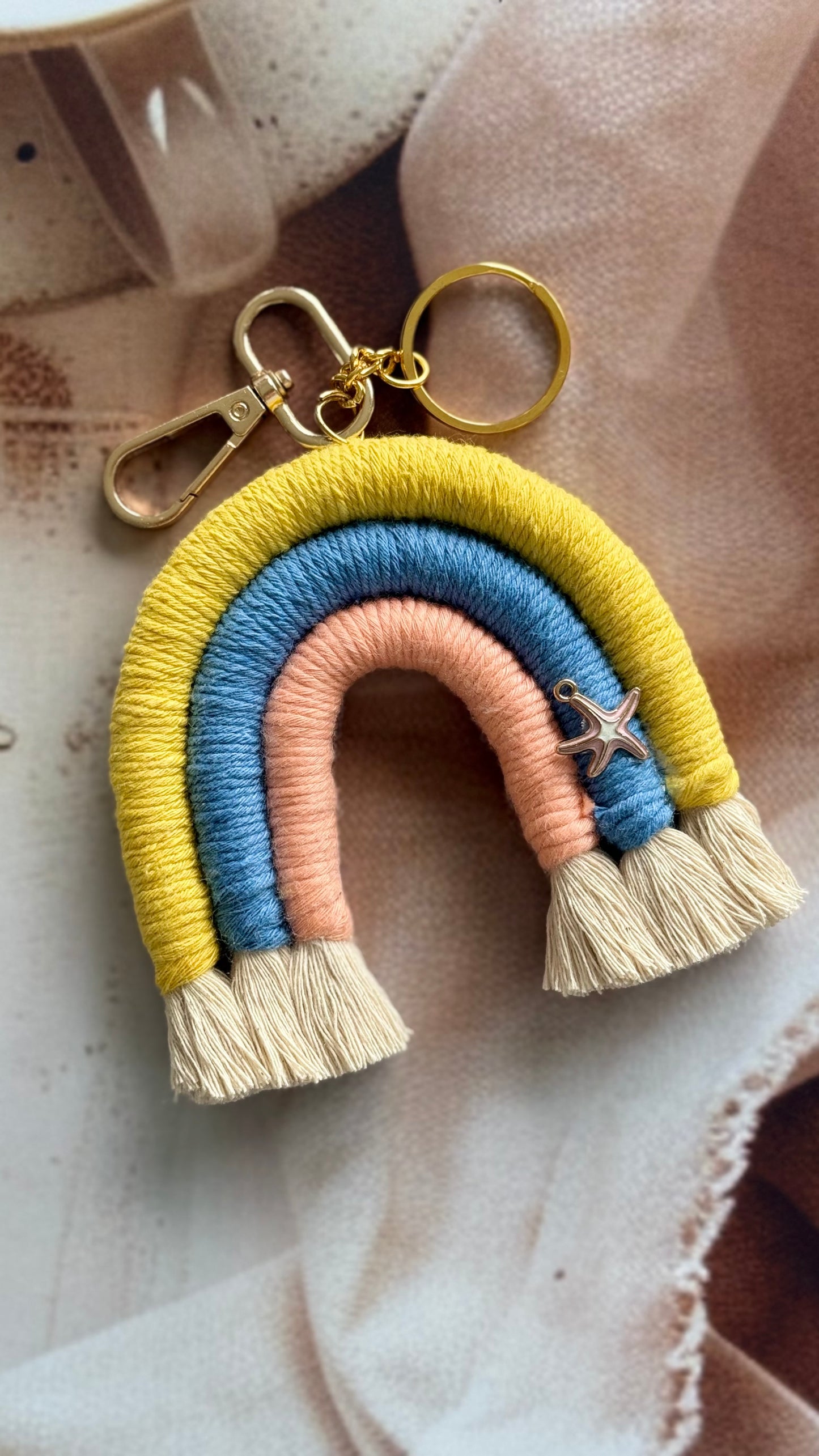 Dhaage Rainbow Keychain