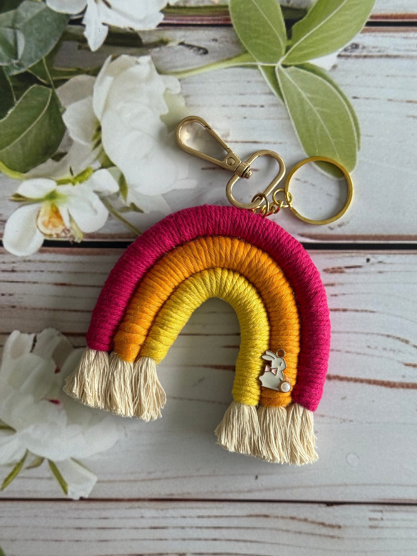 Dhaage Rainbow Keychain