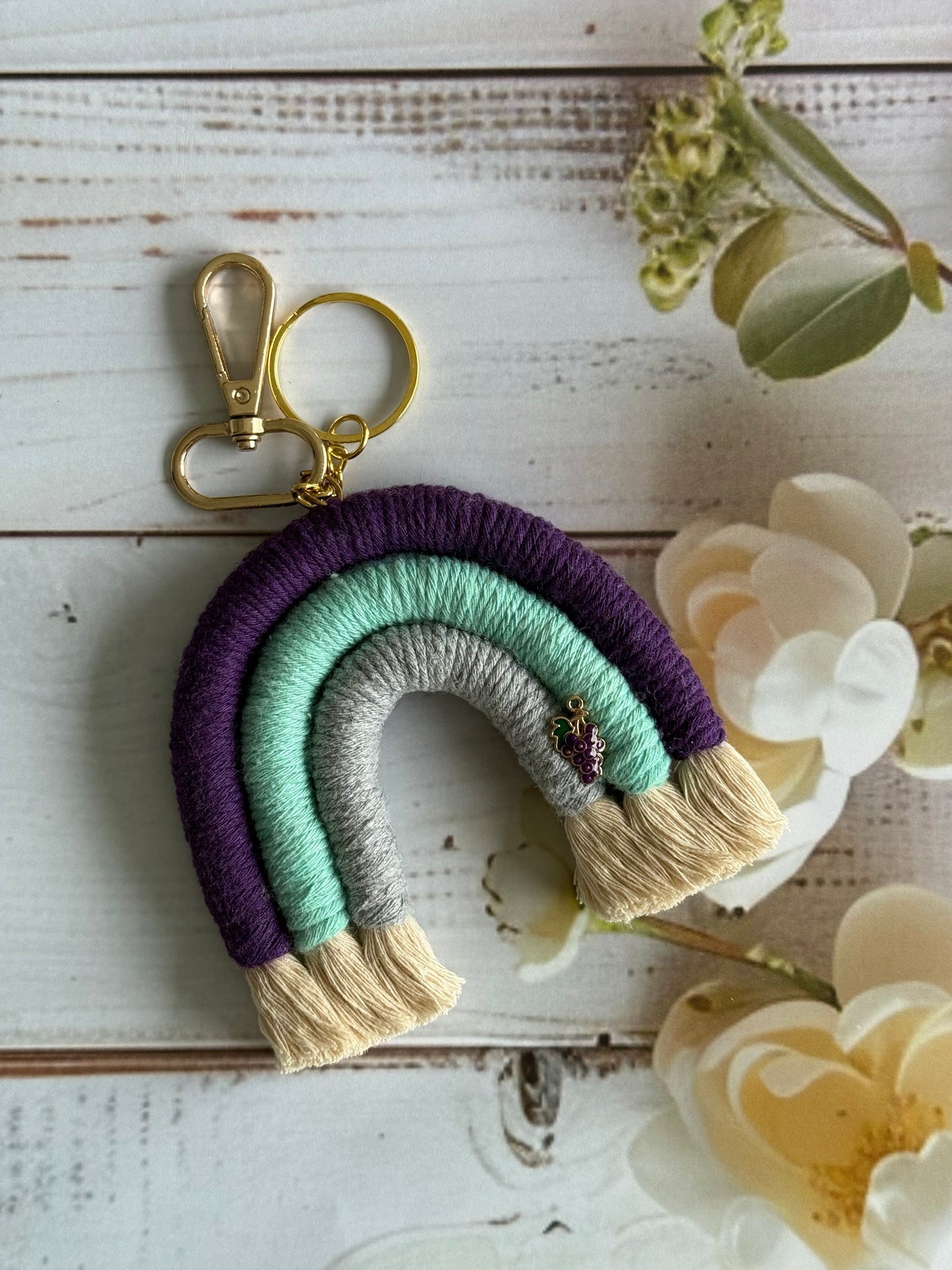 Dhaage Rainbow Keychain
