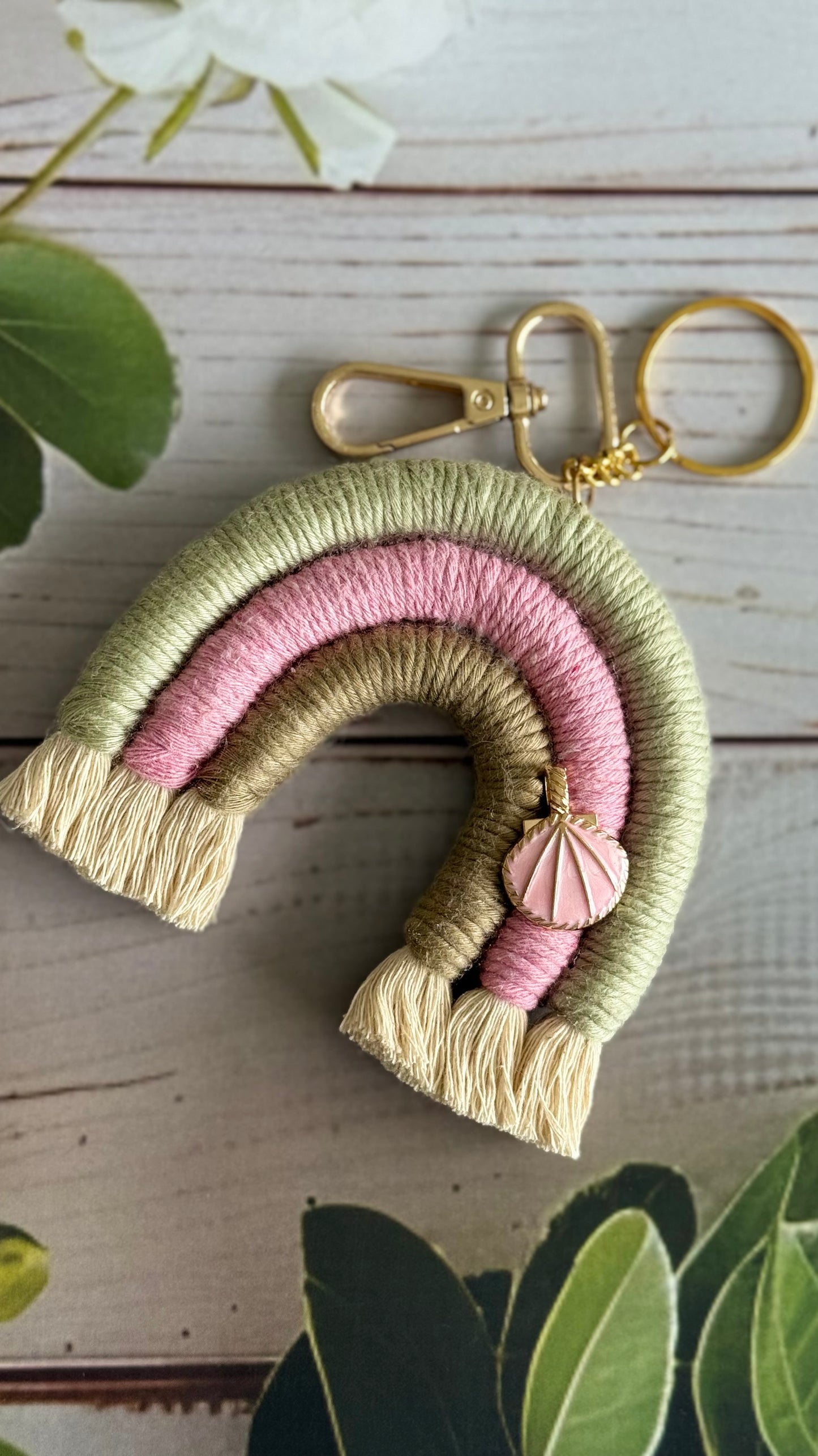 Dhaage Rainbow Keychain