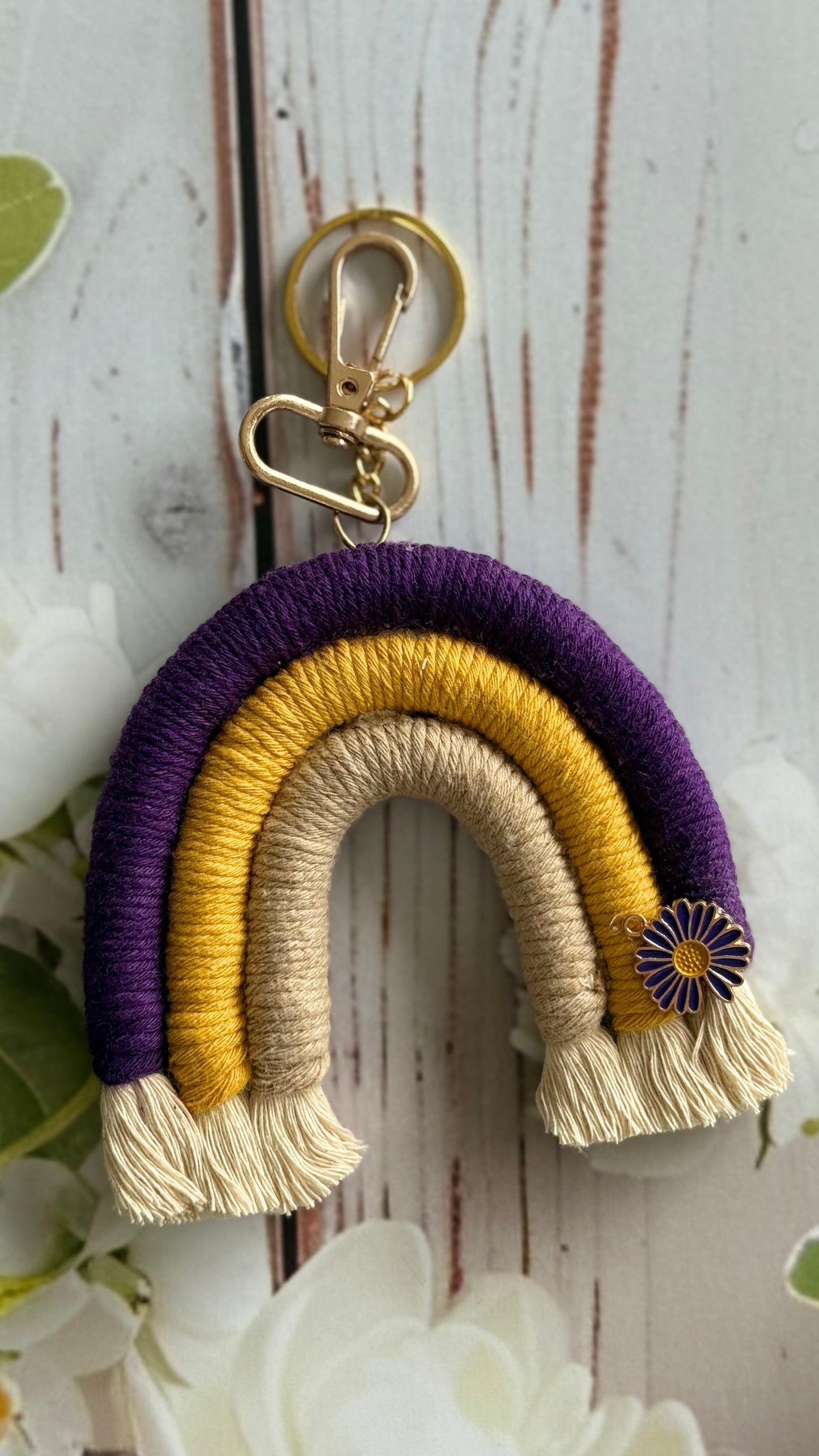 Dhaage Rainbow Keychain