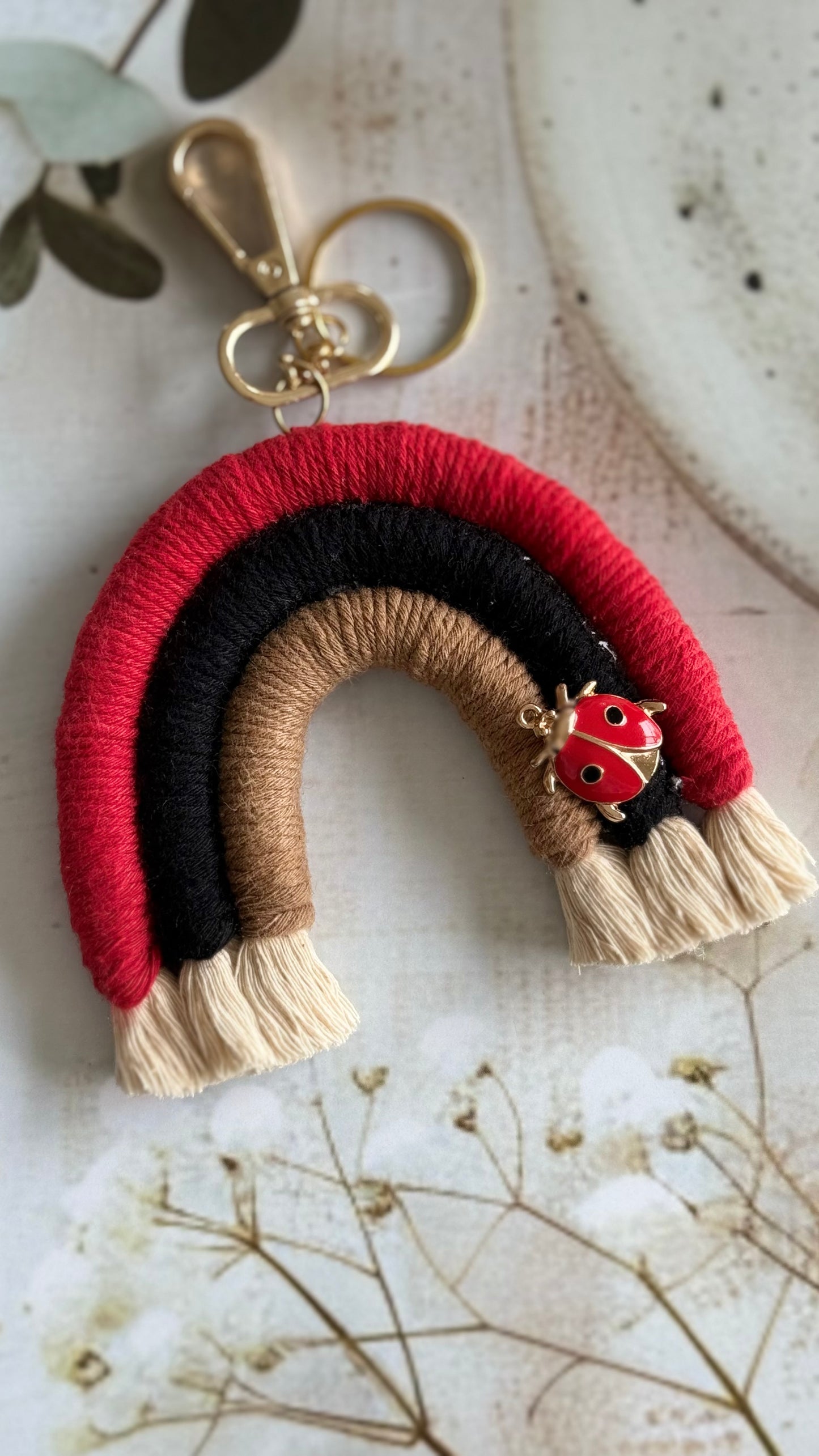 Dhaage Rainbow Keychain