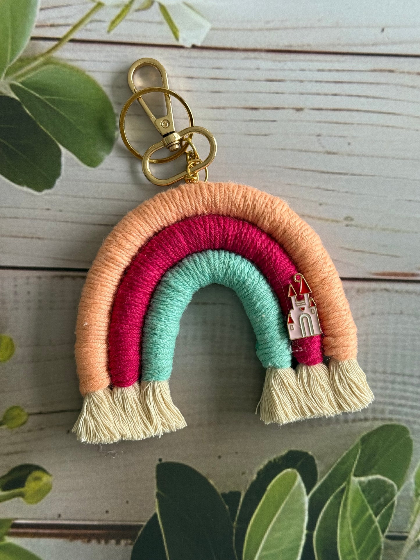 Dhaage Rainbow Keychain