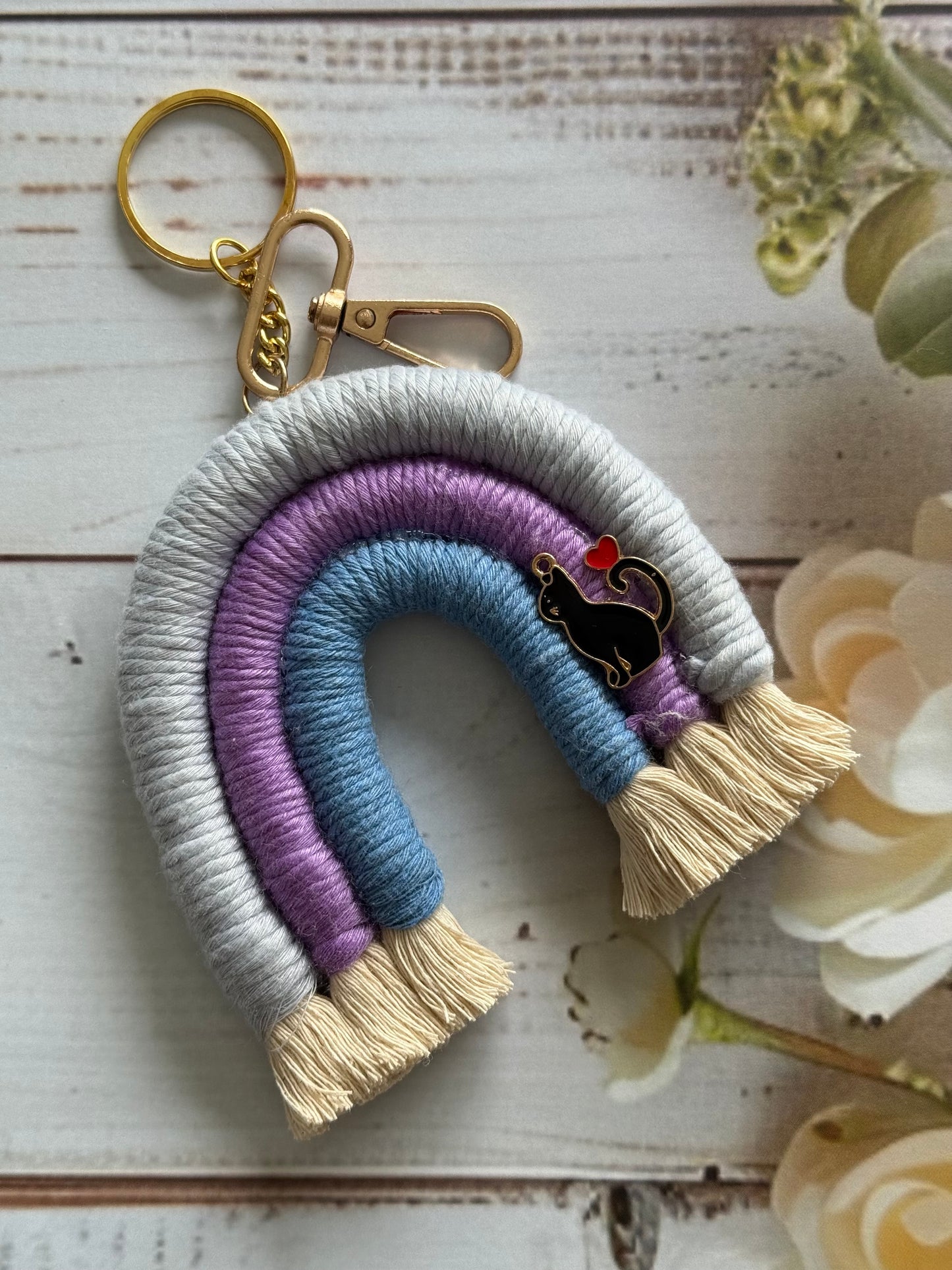 Dhaage Rainbow Keychain