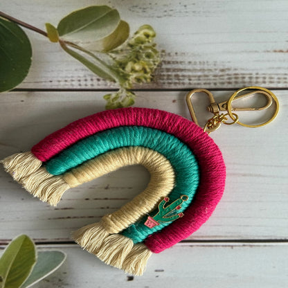 Dhaage Rainbow Keychain