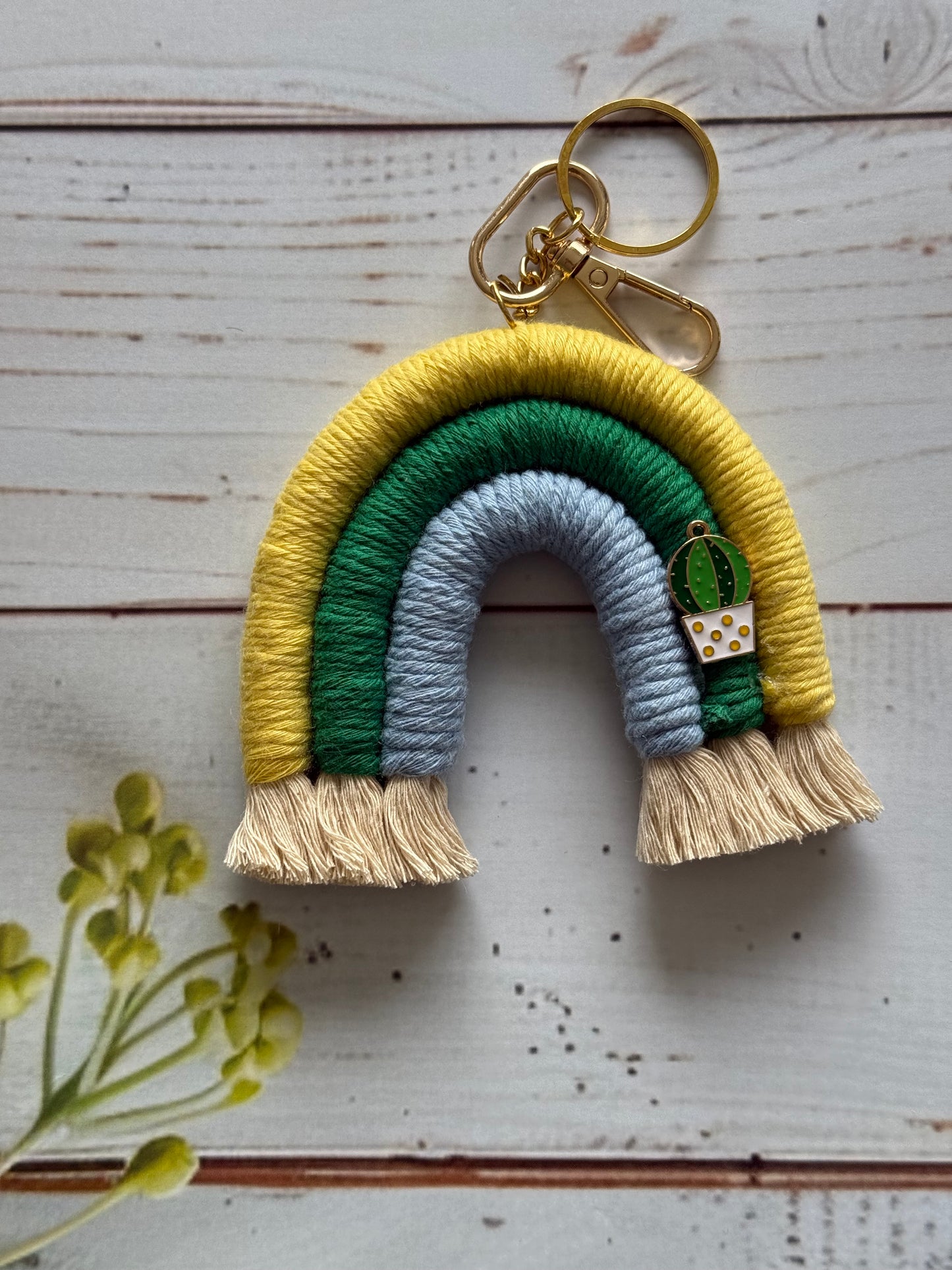 Dhaage Rainbow Keychain