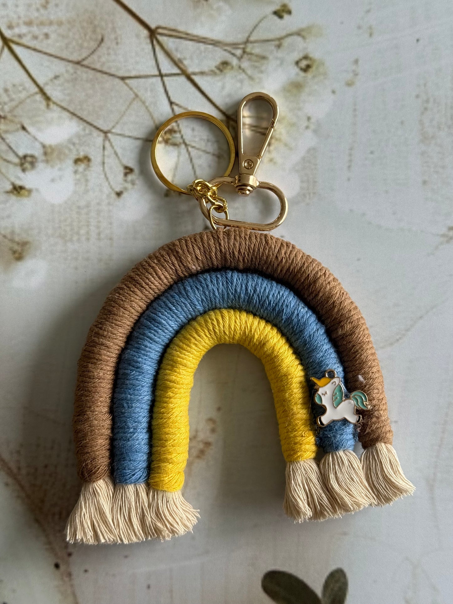 Dhaage Rainbow Keychain