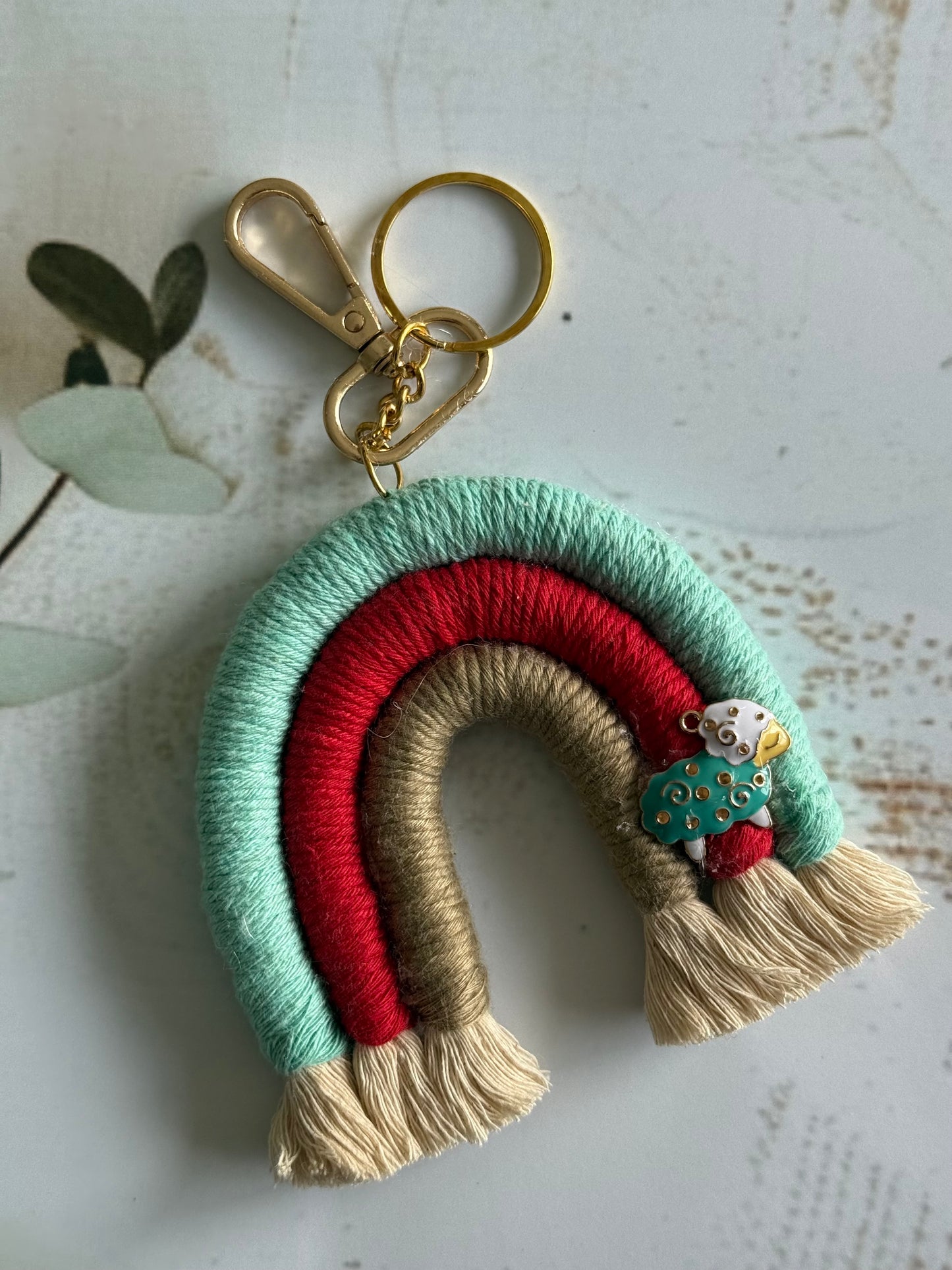 Dhaage Rainbow Keychain