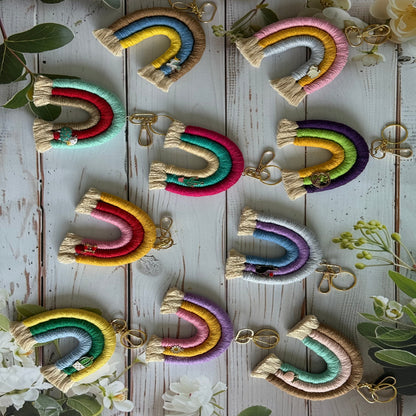 Dhaage Rainbow Keychain