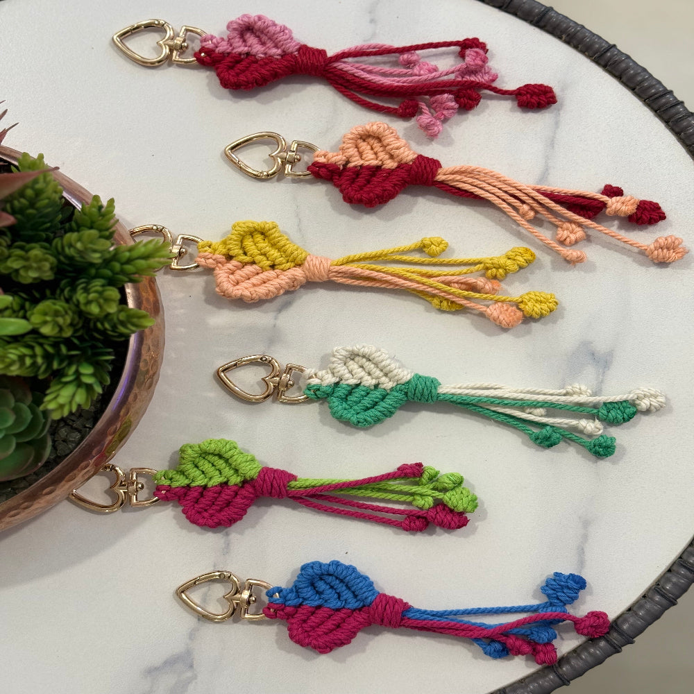 Dhaage Heart Keychain
