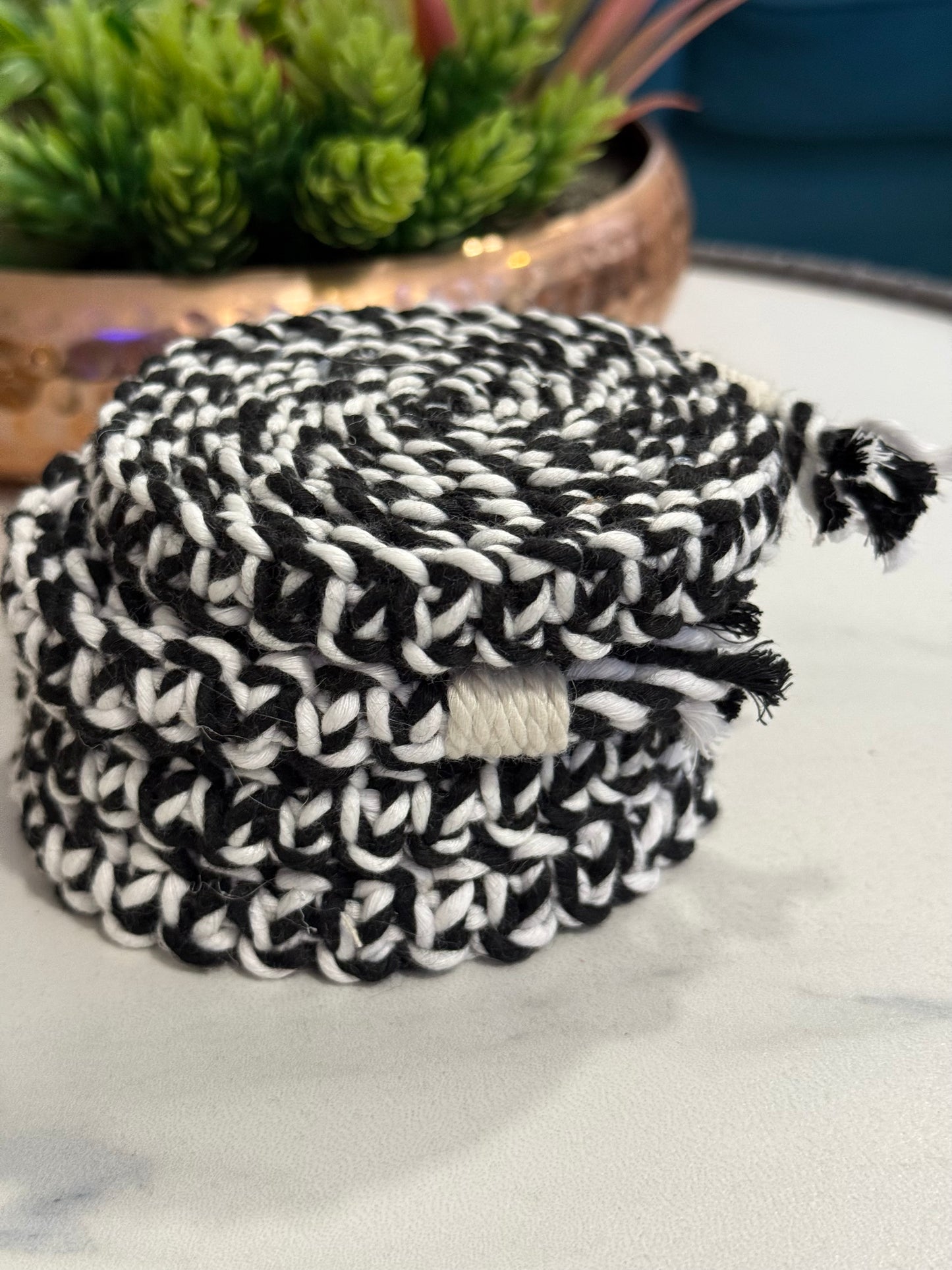 Dhaage Jute Coasters