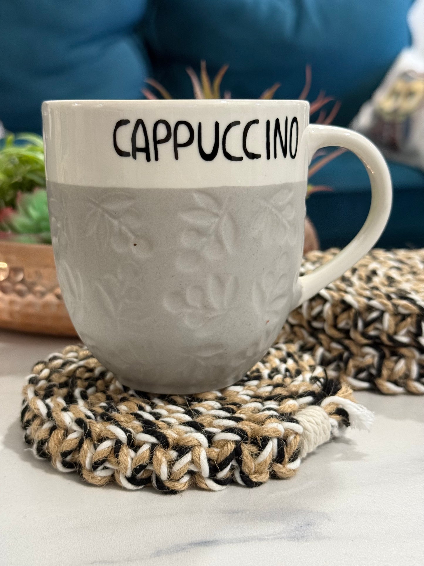 Dhaage Jute Coasters