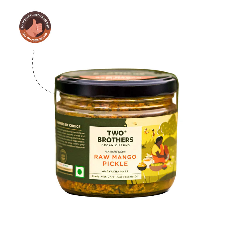 Two Brothers Organic Farms - Raw Mango Pickle