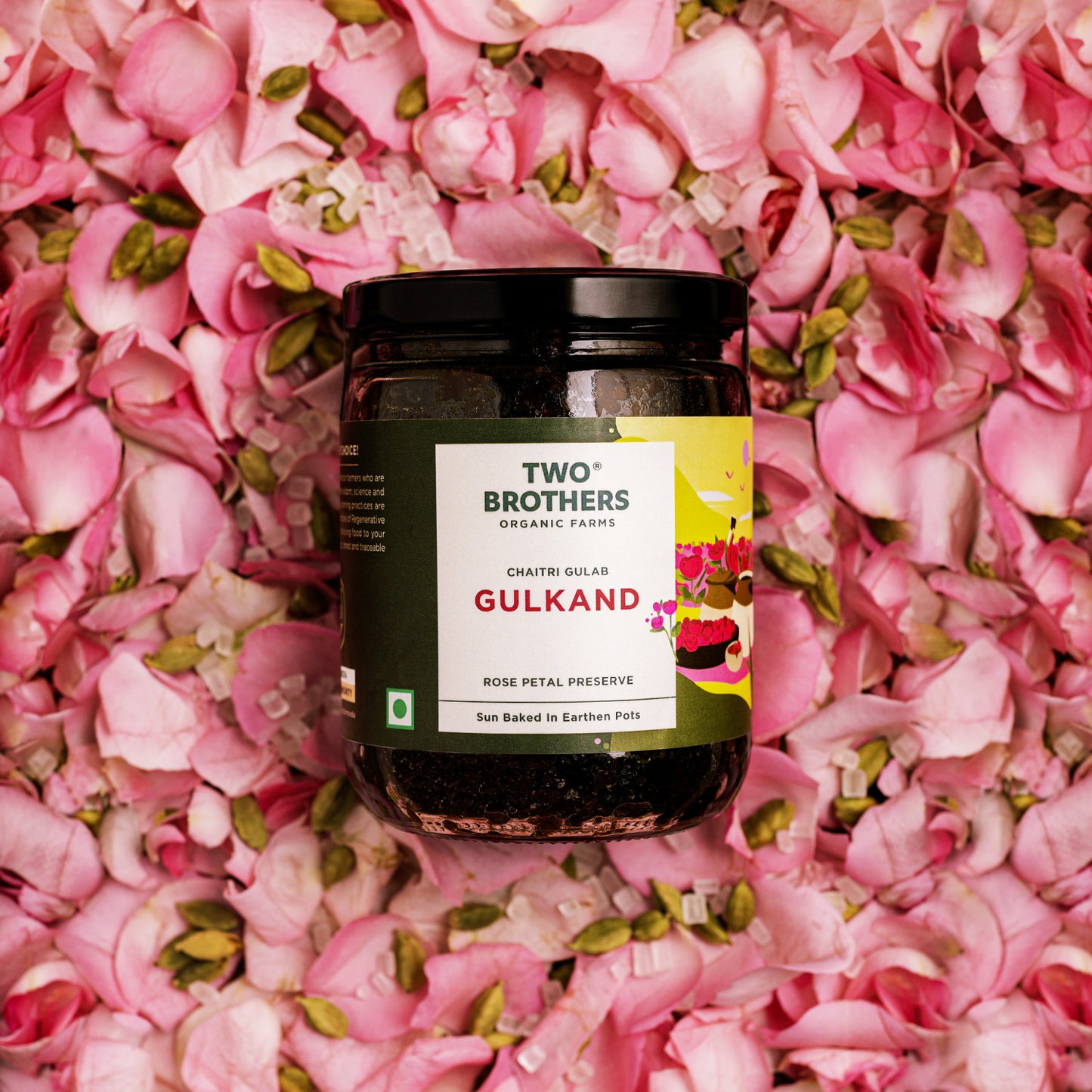 Two Brothers Organic Farms Natural Gulkand (300G)