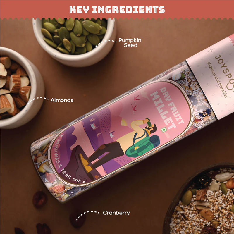JoySpoon Dry Fruit Millet Mukhwas