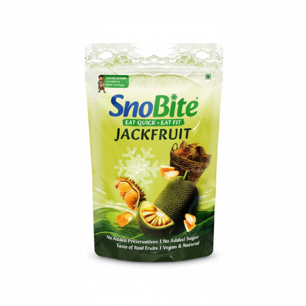 SnoBite Jackfruit Stand-up Ziplock Pouch