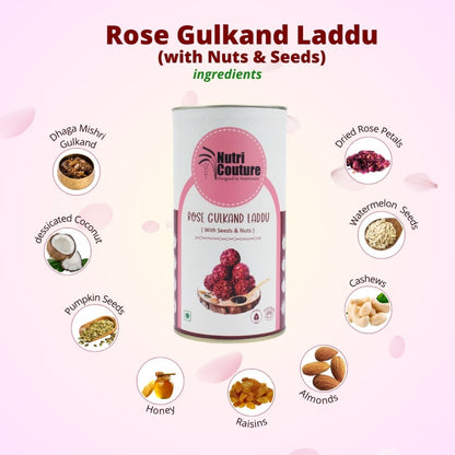 Nutri Couture Rose Gulkand Laddu