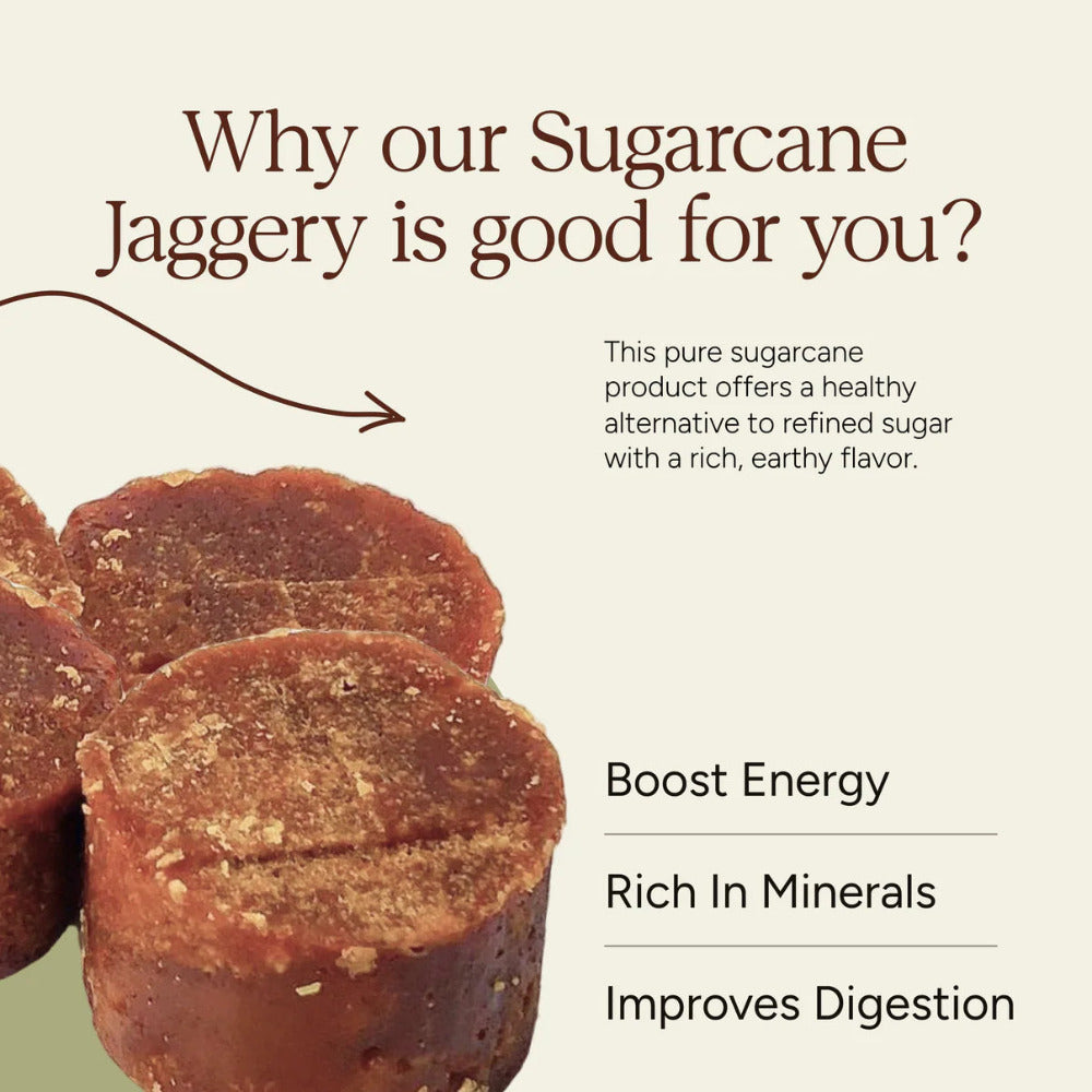 Soil Origin Sugarcane Jaggery Block
