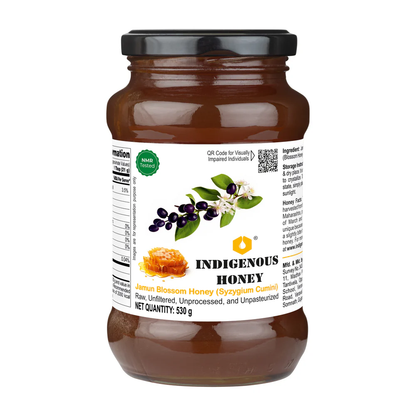 Indigenous Honey  Raw Jamun Blossom Honey NMR Tested