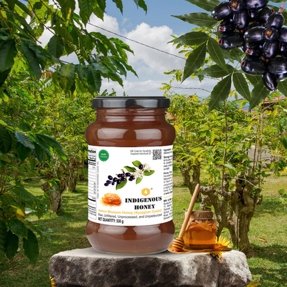 Indigenous Honey  Raw Jamun Blossom Honey NMR Tested