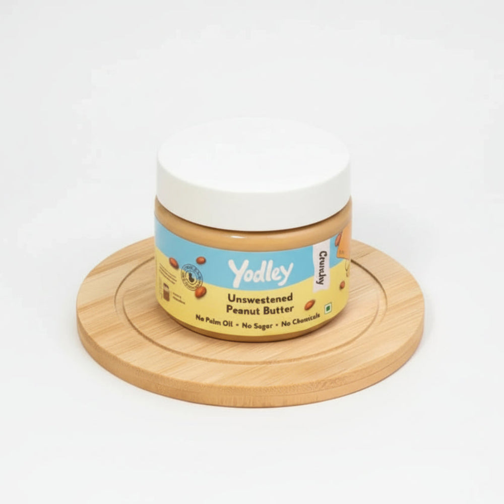 Yodley Unsweetened Peanut Butter (Crunchy)