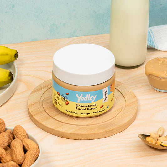 Yodley Unsweetened Peanut Butter (Crunchy)