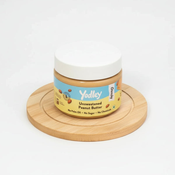 Yodley Unsweetened Peanut Butter (Crunchy)