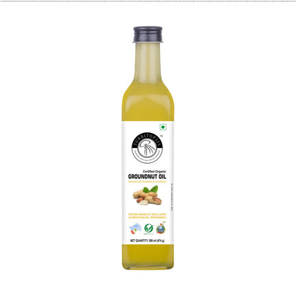 Turritopsis Cold Pressed Groundnut Oil