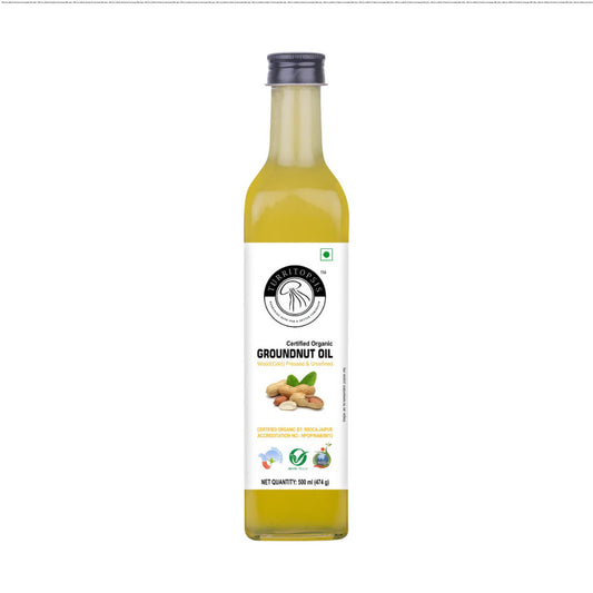 Turritopsis Cold Pressed Groundnut Oil