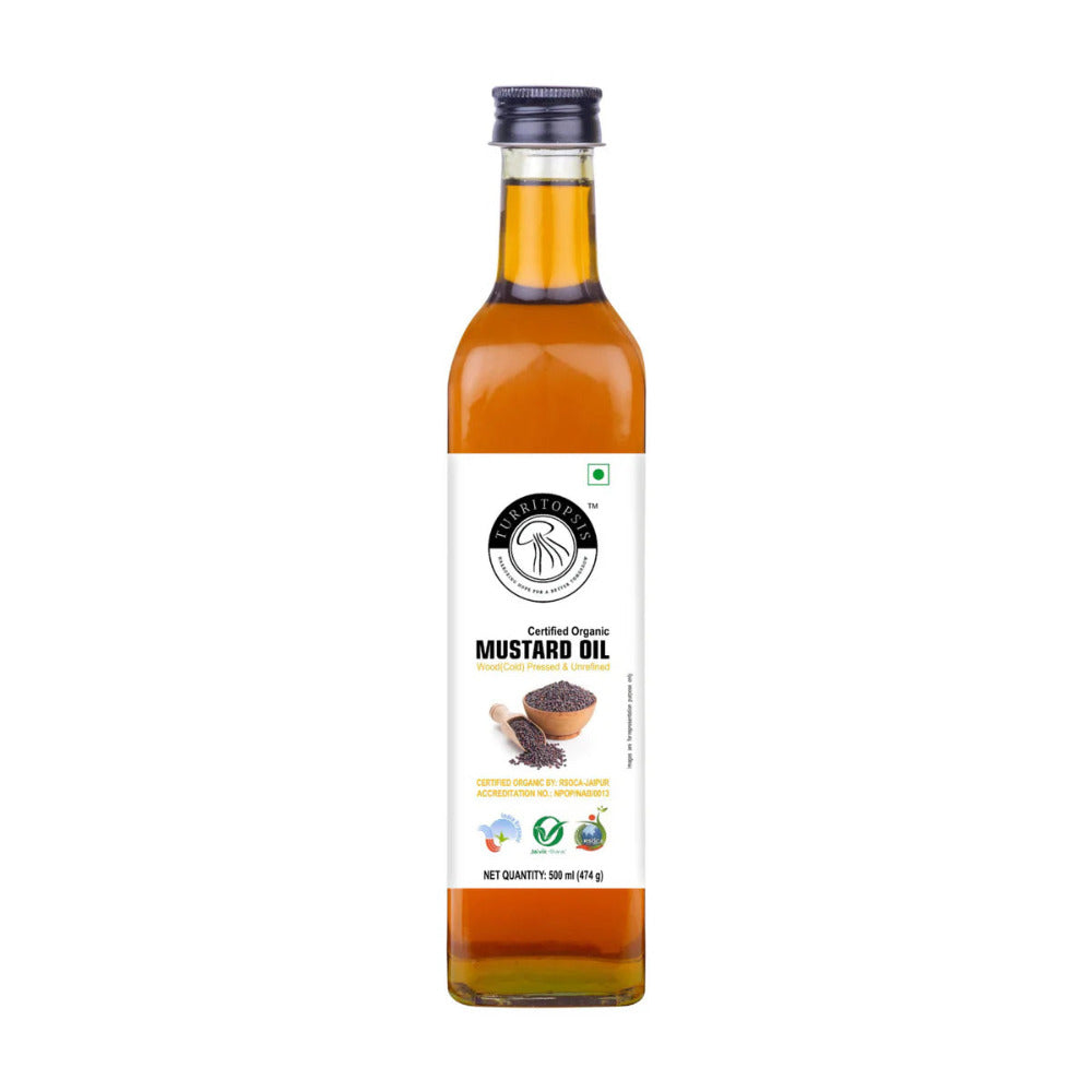 Turritopsis Cold Pressed Mustard Oil