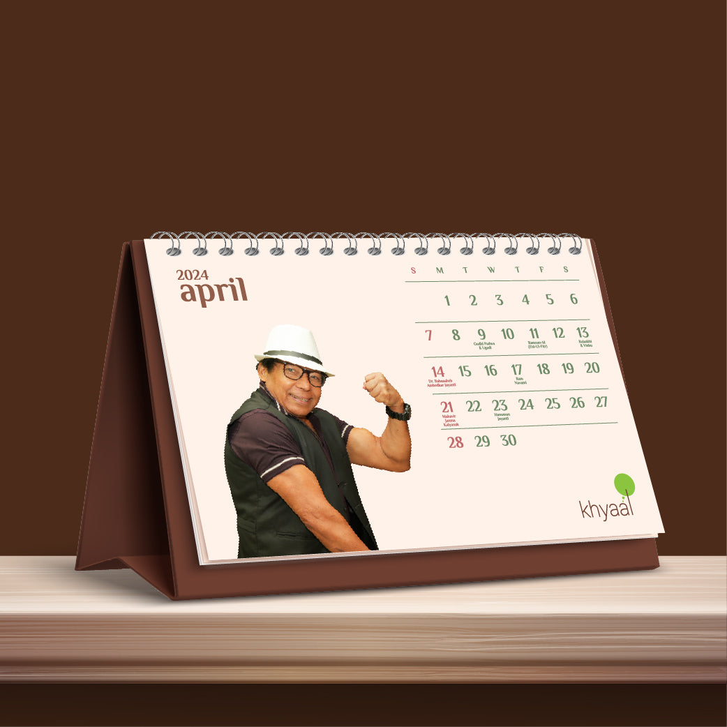 Khyaal Calendar 2024 (Featuring Khyaal Community Members)