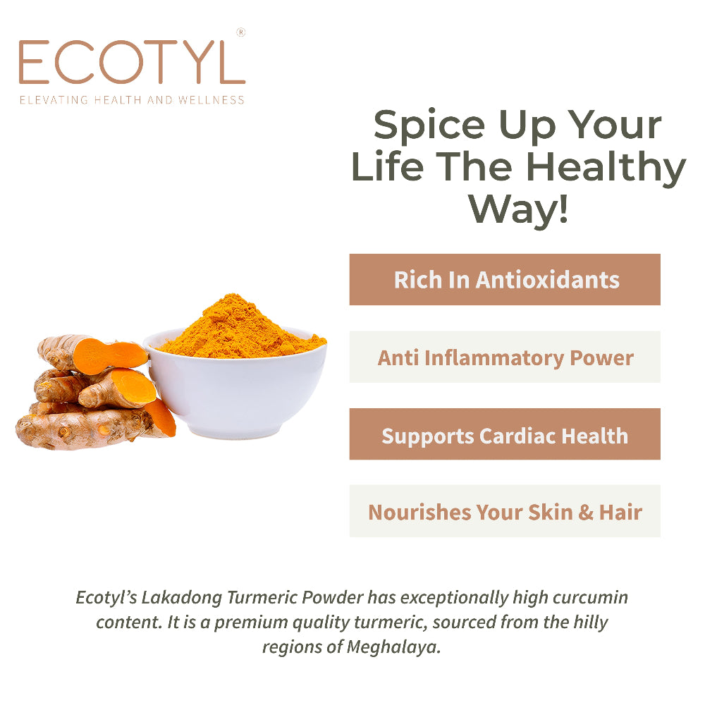Ecotyl Lakadong Turmeric Powder