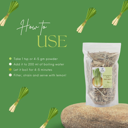 Nxtgen Ayurveda Lemon Grass Pure Infusion - 100gm