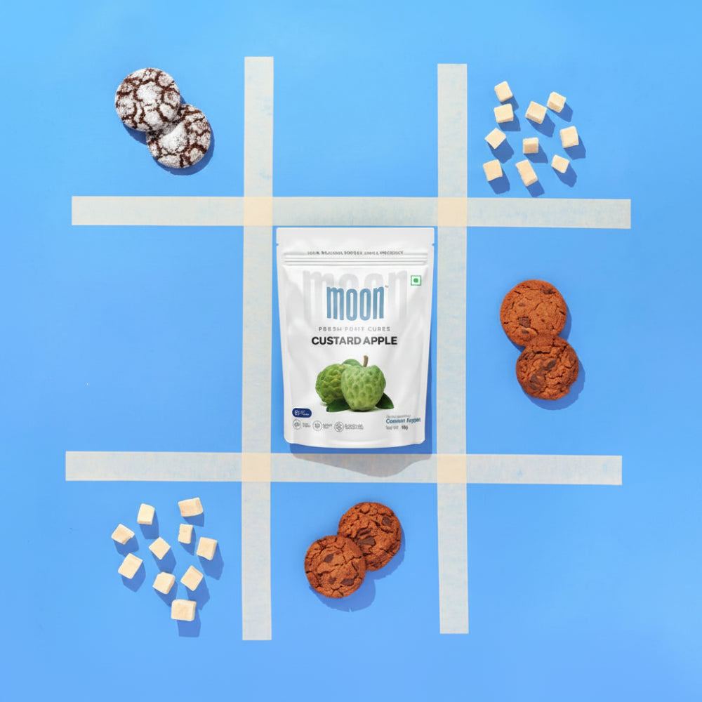 Moon Fruit Cubes Custard Apple