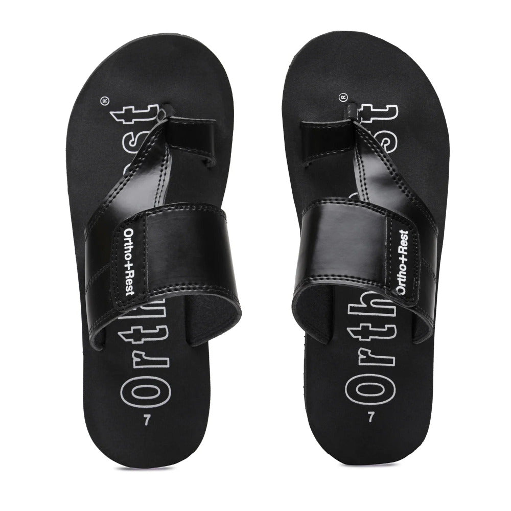 Ortho + Rest Traditional Leather Men’s Slippers