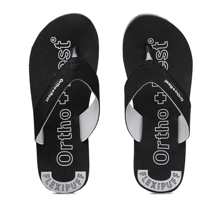 Ortho + Rest Men's Slipper Orthopedic Flip Flops for Home Daily Use