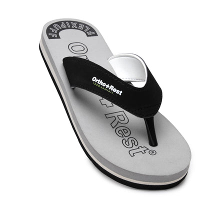 Ortho + Rest Men's Slipper Orthopedic Flip Flops for Home Daily Use