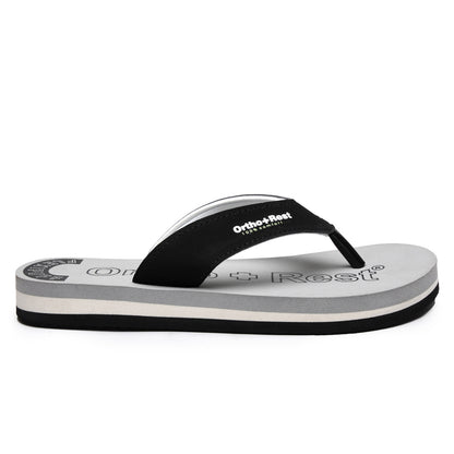Ortho + Rest Men's Slipper Orthopedic Flip Flops for Home Daily Use