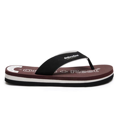 Ortho + Rest Men's Slipper Orthopedic Flip Flops for Home Daily Use