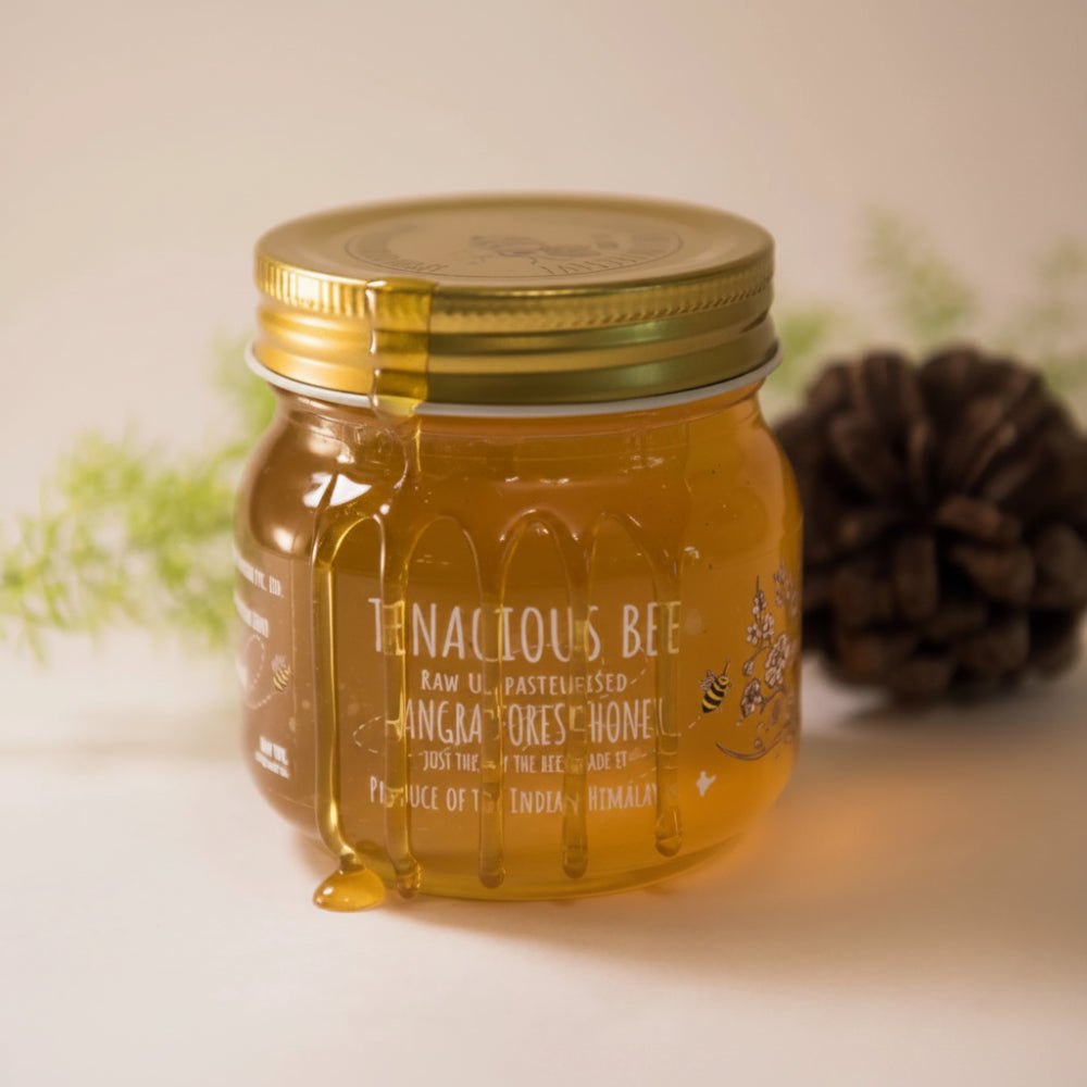 Tenacious Bees Raw Unpasteurised Kangra Forest Honey