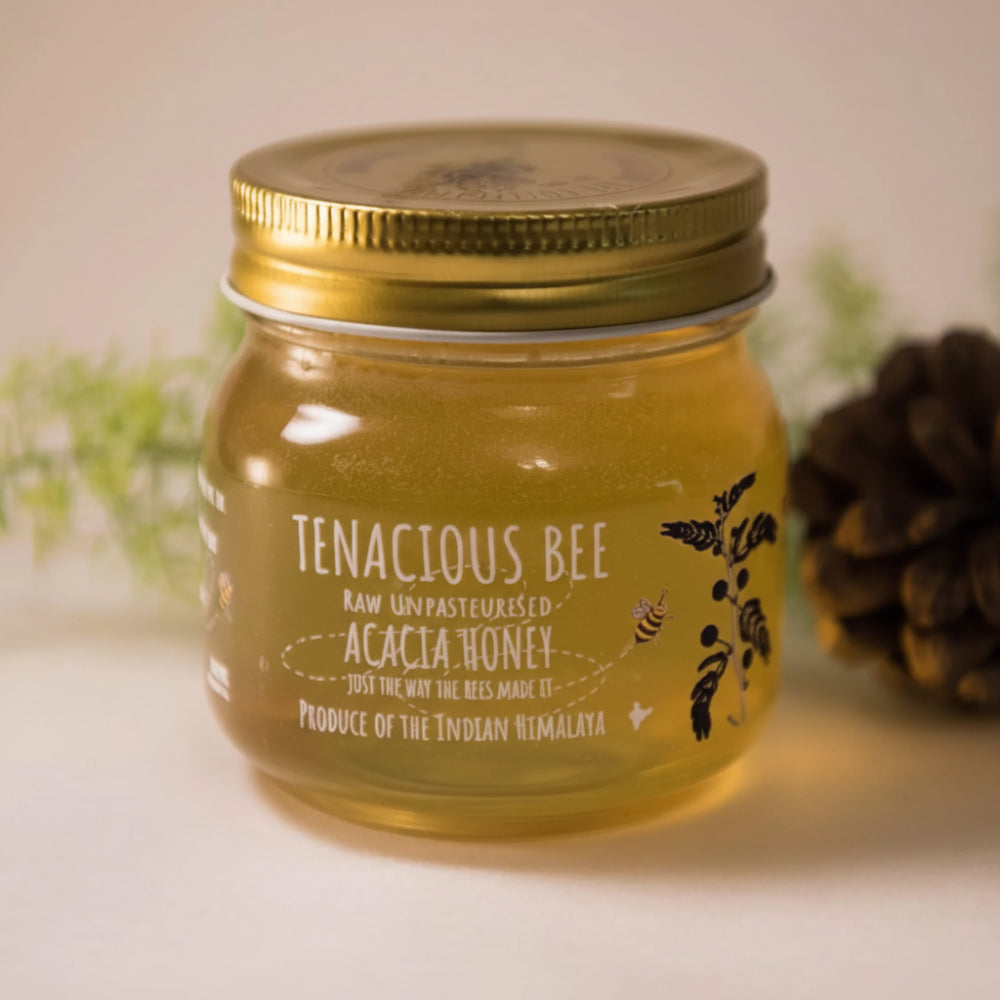 Tenacious Bees Raw Unpasteurised Acacia Honey