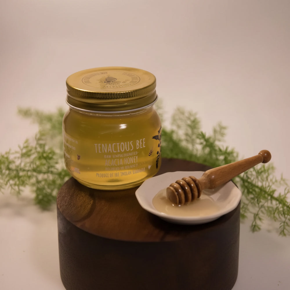 Tenacious Bees Raw Unpasteurised Acacia Honey